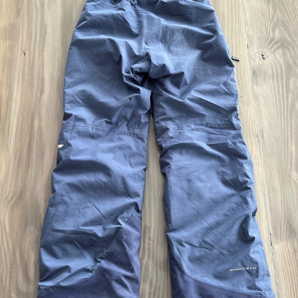 Columbia Kids Titanium Omni-heat snow pants Out Grown internal grow system 10/12 - Picture 14 of 16
